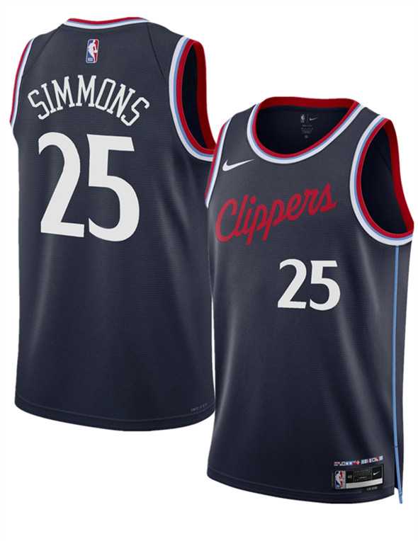 Men's Los Angeles Clippers #25 Ben Simmons Navy 2024-25 Icon Edition Stitched Jersey Dzhi,We sell and wholesale Men's Los Angeles Clippers #25 Ben Simmons Navy 2024-25 Icon Edition Stitched Jersey Dzhi on line form chian!